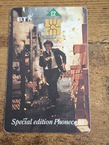 UK BT 2GBP Phonecard "GoldenEye 007", used, 1997, Special Edition No 4 of 6 - free standard postage