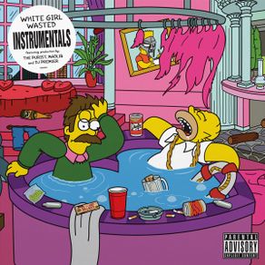 White Girl Wasted - White Girl Wasted Instrumentals (LP, Ltd, Numbered