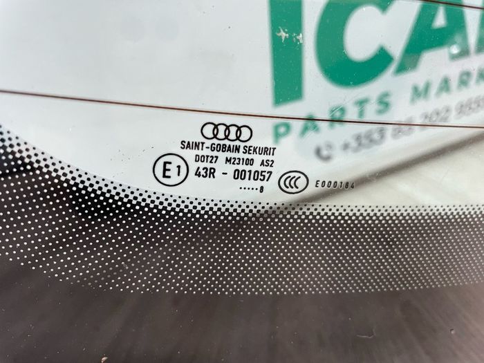 Audi A4 2011 Rear Glass Windscreen