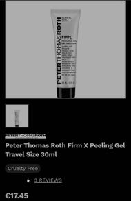 Peter Thomas Roth Firm X Peeling Gel in 15ml