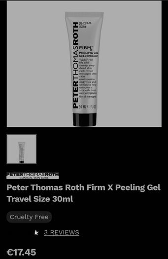 Peter Thomas Roth Firm X Peeling Gel in 15ml