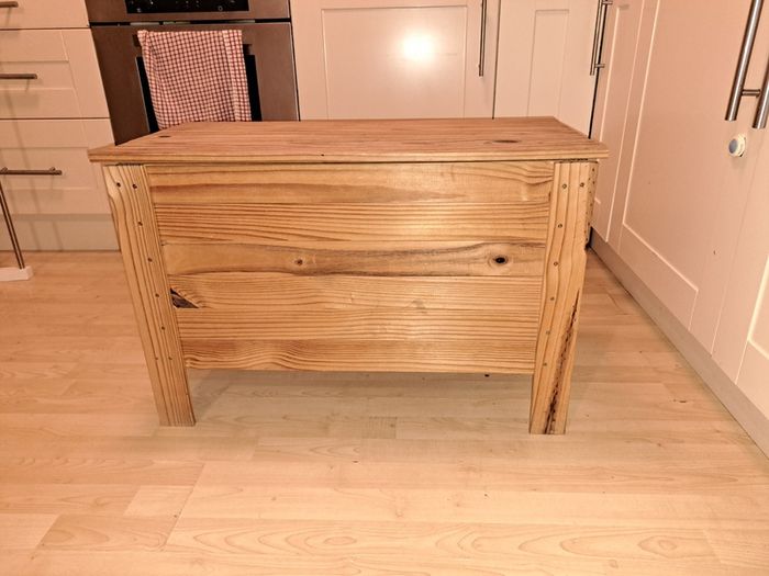 Wooden Trunk, Storage Chest
