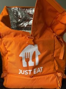 Just eat delivery bag