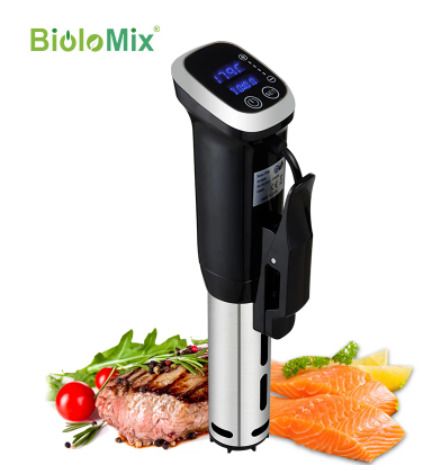 Waterproof Vacuum Sous Vide Cooker Immersion Circulator Accurate Cooking With LED Digital Display
