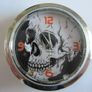 Slap-on Watch - Black Rubber Band with Skulls Image 7