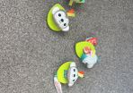 Bright Starts rattles and teether x2
