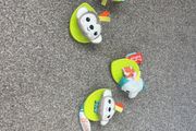 Bright Starts rattles and teether x2