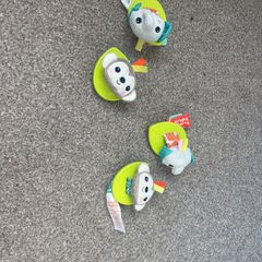 Bright Starts rattles and teether x2