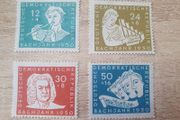 East Germany 1950 "Johann Sebastian Bach" Complete Set unused - free standard postage