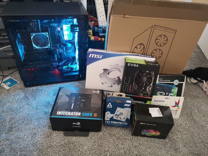 Intel and Nvida 1660 super workstation
