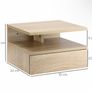 Floating Bedsite table Image 3
