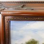 Vintage Oil on Canvas, Signed 13" x 11" Image 7