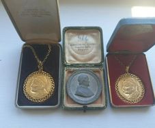 Original Papal Commemorative Medals (3)