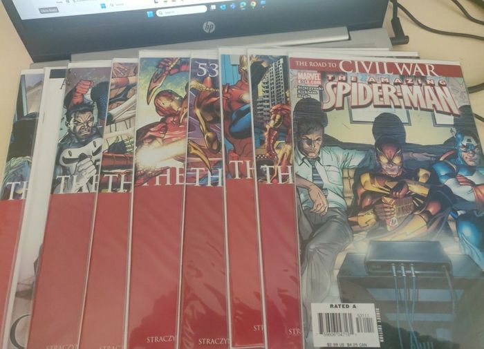 Amazing Spiderman comics x 9
