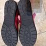 Size UK 1 / EU 33 Pablosky raspberry pink patent leather Mary Jane classic dressy shoes. Image 6