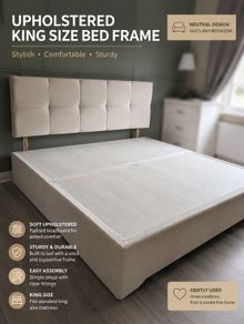 King size bed frame