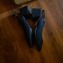 VERY new black suede feel  Block heel (2.5 inches) sling backs Image 3
