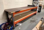 Heavy-Duty Industrial Workbench - approx. 300 x 70 cm