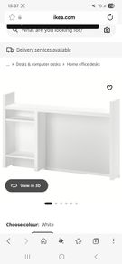 Ikea Micke Desk shelves