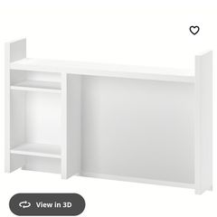 Ikea Micke Desk shelves