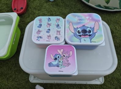 Disney Stitch Lunch boxes