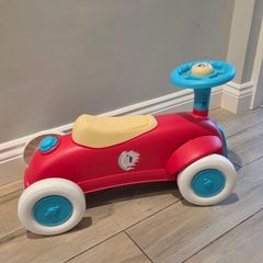 Children's tricycle and little car