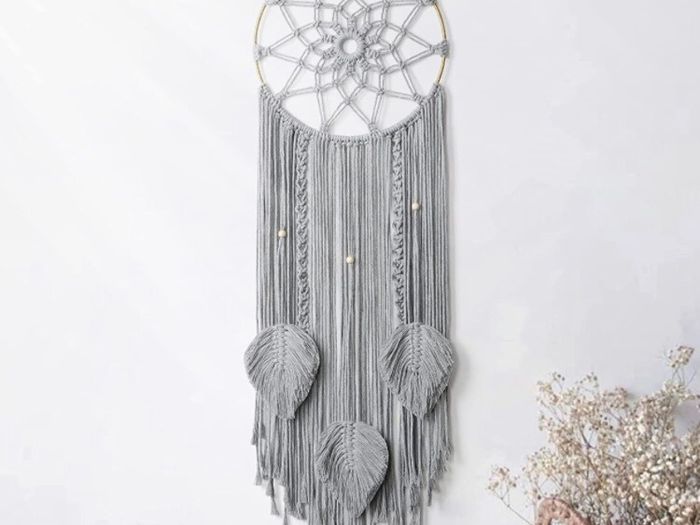 Dream Catchers for Bedroom-Macrame Woven Wall Hanging Handmade Dreamcatcher with Tassel (MULTIPLE STYLES)