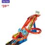 Hot Wheels City Roller Coaster Rally Playset with 5 Die-Cast Cars Image 2