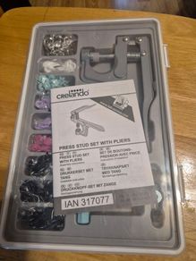 Press Stud Set With Pliers