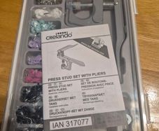 Press Stud Set With Pliers