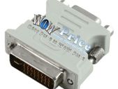 Dual Link DVI-I DVI to VGA Adapter Cable Converter