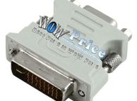 main image for ad Dual Link DVI-I DVI to VGA Adapter Cable Converter