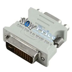 Dual Link DVI-I DVI to VGA Adapter Cable Converter