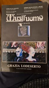 Musil'uomo By Senza Qualita. Grazia Lodeserto. Large Paperback With Beautiful Illustrated Art Pictures. See Photos. 32.
