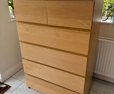 Ikea MALM Chest of Drawers