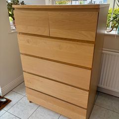 Ikea MALM Chest of Drawers