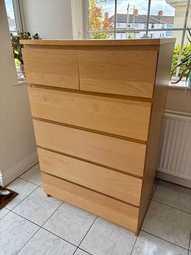 Ikea MALM Chest of Drawers