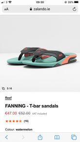 Fanning Reef Flip Flops