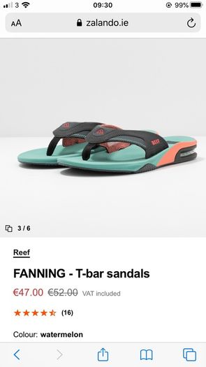 Fanning Reef Flip Flops