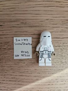 lego sw1179 snowtrooper, set 75313, 75320