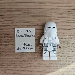 lego sw1179 snowtrooper, set 75313, 75320