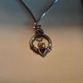 ladies silver chain and pendant Image 5