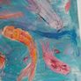 Original Abstract Painting Fish Art Painting Irish Art Image 8