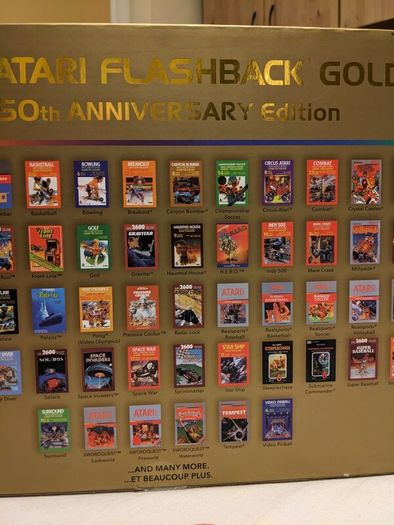 Atari Flashback Gold 50th Anniversary