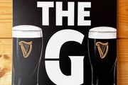 Guinness Split The G Tin Metal Sign