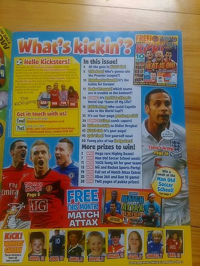 Soccer magazine - Kick! - Issue 52 May 2010