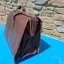 Vintage leather doctor's bag Image 4