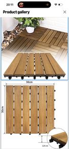 Patio Wooden Tiles
