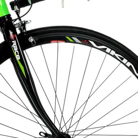 53cm Viking Milano 14 Speed 700c Wheel Gents, Green/Black