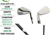 Taylormade Speedblade #7 Iron 30.5 Degree / Speedblade 85G Regular